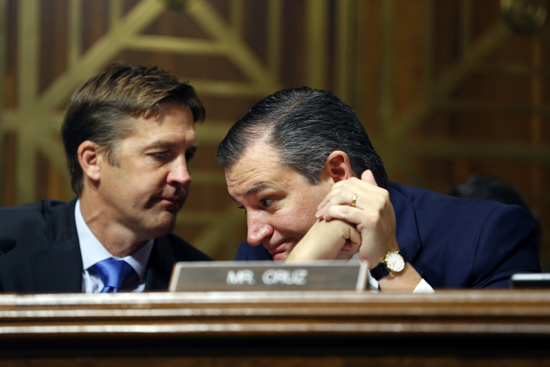 Republican Senators Ben Sasse and Ted Cruz